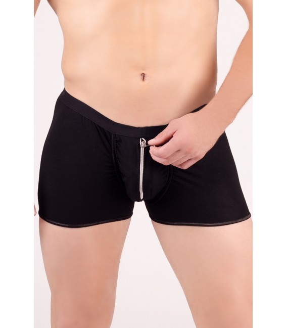 schwarze Boxer-Shorts MC/9005 von Andalea Dessous