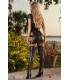 schwarzes Wetlook Kleid PR0106 von Provocative Dessous Produktbild