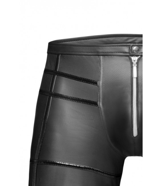 schwarze lange Hose H021 von Noir Handmade