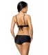Push-Up-Bikini-Set in schwarz mit Höschen und Panty Bild 4