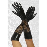 Wetlook-Handschuhe mit Spitze - AT12446