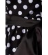 Rockabilly-Kleid schwarz/weiß - AT12655