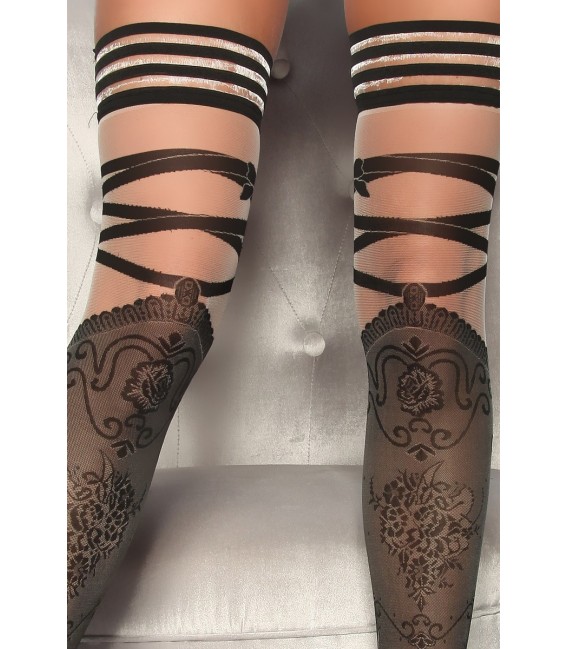 Stockings im trendigem Muster