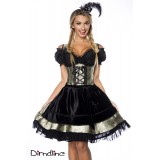 Premium Dirndl aus edlem Jacquard Stoff