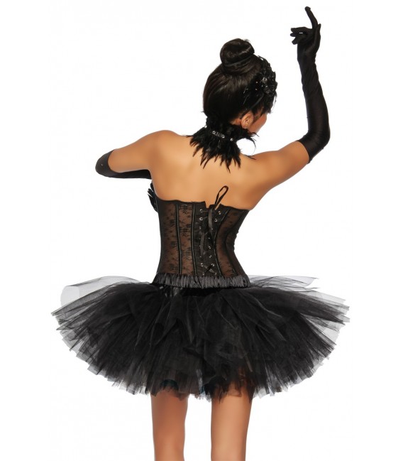 Tutu-Petticoat schwarz