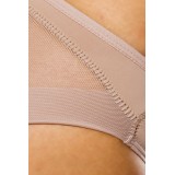 formender Slip mit Tanga-Effekt beige