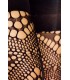 Stockings in Netzoptik mit Loch-Design