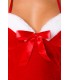 Weihnachts-Kleid mit Mütze - AT14355