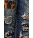 Used-Jeans mit Five-Pocket-Style