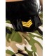 Army Kostüm von Saresia roleplay, bestehend aus Oberteil, Rock, Mütze, Handschuhe, Stockings und String.