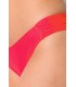 Bandeau Bikini mit leichtem Push-Up-Polster rot