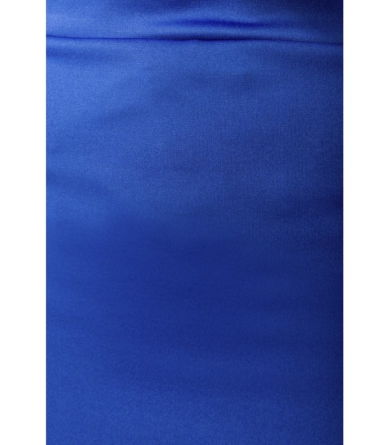 Schmaler eleganter Bleistiftrock von Belsira blau