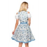 Zauberhaft romatisches Blümchen-Dirndl von Dirndline