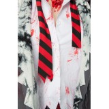 Gruseliges Zombiekostüm: Zombie Schoolgirl von Mask Paradise - Bluse, Rock, Krawatte, Jacke und Stockings