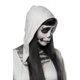 Gruseliges Skeleton Ghost Kostüm Komplettset von Mask Paradise