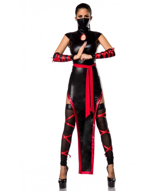 Ninjakostüm - Sexy Hot Ninja Kostüm Komplettset von Mask Paradise