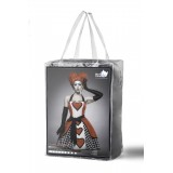 Queen of Hearts Kostümset von Mask Paradise mit stilechtem Herzmuster und ausgestelltem Rockteil