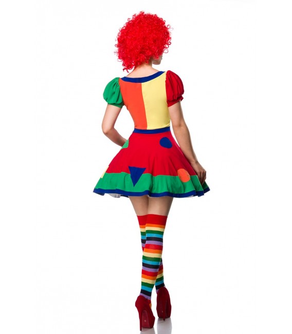 Funny Clown Kostüm Komplettset von Mask Paradise