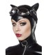 Catwoman Fighter Komplettset von Mask Paradis das Katzenkostüm besteht aus einem Overall, Holster, Fliegerbrille, Kappe und 2 Pi
