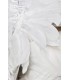 Schwanenkostüm "White Swan" Kostümset von Mask Paradise, besteht aus einem Kleid, einem Federbolero und Schwanenkopfkappe
