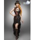 Steampunk Kostümset - Kostüm Komplettset Steampunk Lady von Mask Paradise besteht aus Rock, Corsage mit Bolero, Zylinder, Goggel