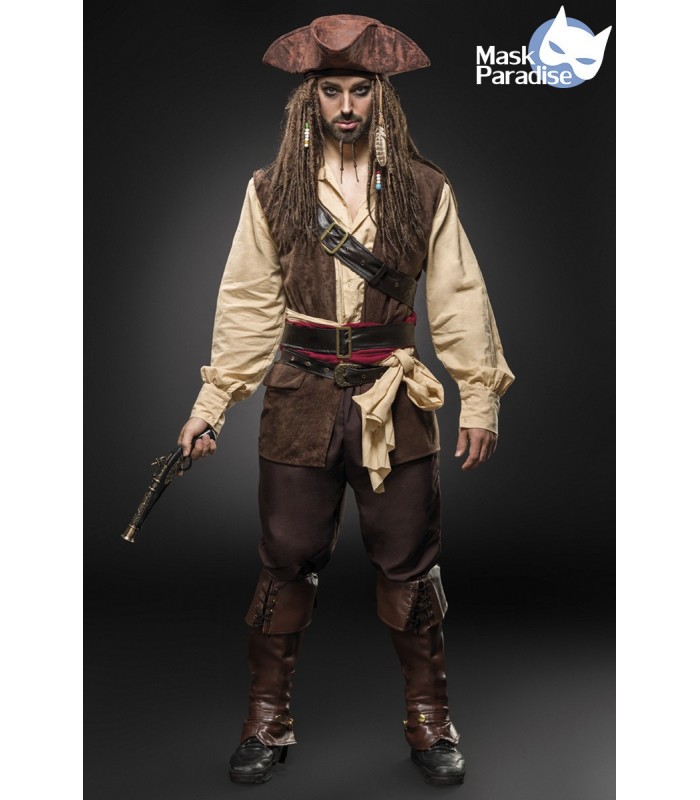 Piratenkostüm: Captain Jack - AT80112 - FashionMoon
