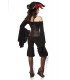 Piratenkostüm: Female Pirate von Mask Paradise. Kostümset Bluse, Hose, Corsage und Hut
