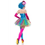 Candy Girl Kostümset Mask Paradise - Corsage, Tutu, Hut, Halsband, Handschuhe, Stockings und Lolli