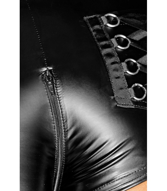 schwarze Shorts F138 von Noir Handmade Diva Collection