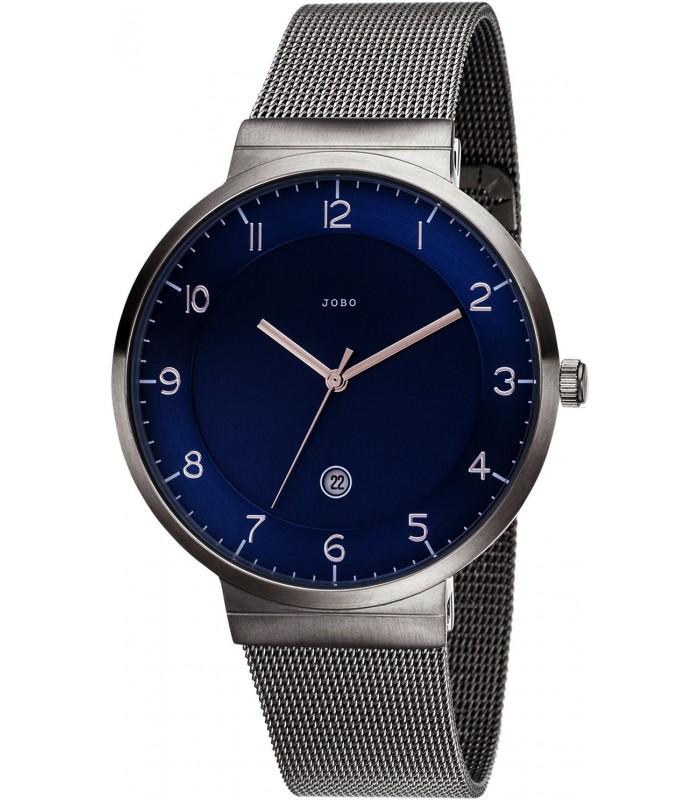 JOBO Herren - FashionMoon 49325 - blau Armbanduhr
