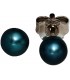 Ohrstecker 925 Sterling Silber 2 Süßwasser Perlen Ohrringe Perlenohrstecker Bild1