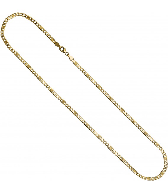 Halskette Kette 333 Gold Gelbgold 45 cm Goldkette Karabiner Bild2