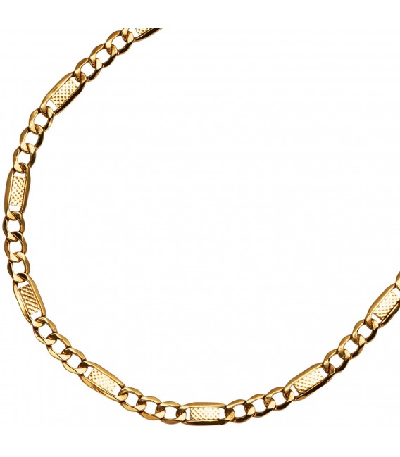 Halskette Kette 333 Gold Gelbgold 45 cm Goldkette Karabiner Bild4