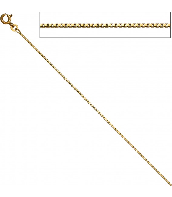 Venezianerkette 333 Gelbgold 10 mm 42 cm Gold Kette Halskette Goldkette Bild3