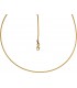 Halsreif 585 Gold Gelbgold matt Goldkette Kette Halskette Bild2