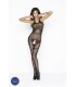 Catsuit ouvert PE Bodystocking BS037 schwarz