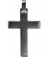 Anhänger Kettenanhänger Kreuz aus Edelstahl mattiert Kreuzanhänger Bild1