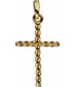 Anhänger Kreuz schmal 333 Gold Gelbgold Kreuzanhänger Goldkreuz Bild1