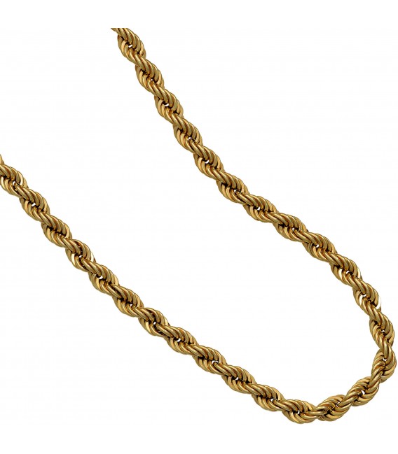 Kordelkette 333 Gelbgold 49 mm 45 cm Gold Kette Halskette Goldkette Karabiner Bild5