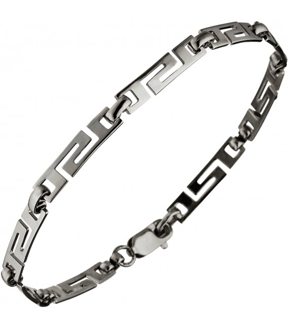 Armband 925 Sterling Silber rhodiniert 20 cm Silberarmband Karabiner Bild1