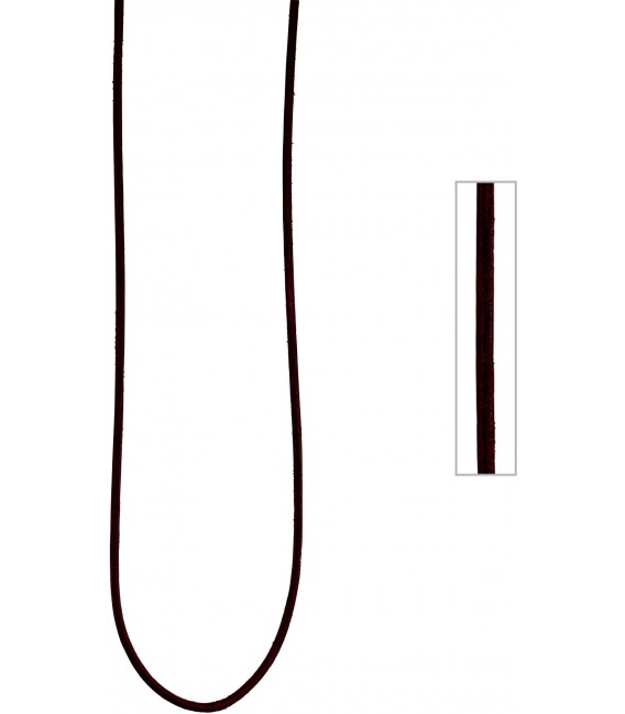 Leder Halskette Kette Schnur weinrot 100 cm Bild1