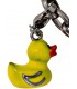 Einhänger Charm Ente Edelstahl gelb lackiert Bild2
