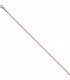 Rundankerkette Edelstahl rosa lackiert 50 cm Kette Halskette Karabiner Bild3