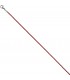 Rundankerkette Edelstahl rot lackiert 42 cm Kette Halskette Karabiner Bild3