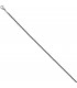 Rundankerkette Edelstahl grau lackiert 45 cm Kette Halskette Karabiner Bild3