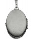 Medaillon oval Anhänger zum Öffnen für 4 Fotos 925 Silber mit Kette 50 cm Bild2