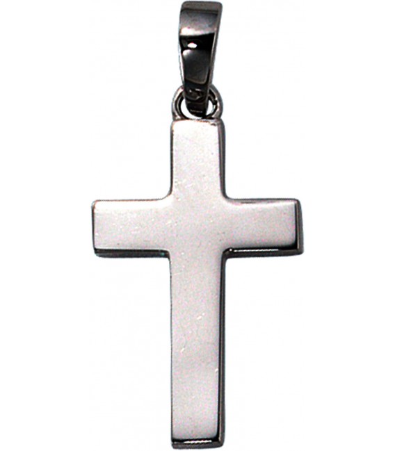 Anhänger Kreuz 925 Silber Kreuzanhänger Silberkreuz mit Kette 50 cm Bild3