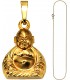 Anhänger Buddha 333 Gold Gelbgold mit Kette 50 cm Bild2