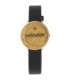 ARS Damen-Armbanduhr Quarz Analog 750 Gold Gelbgold Lederband Safirglas - Bild 1