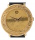 ARS Damen-Armbanduhr Quarz Analog 750 Gold Gelbgold Lederband Safirglas - Bild 2